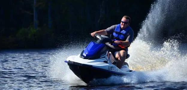 Backcountry jet ski tour near Murrells Inlet