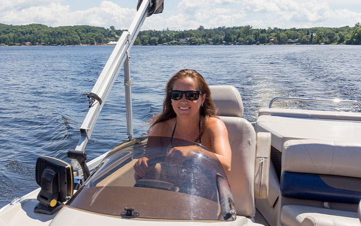 Boat rental cruising the Intracoastal